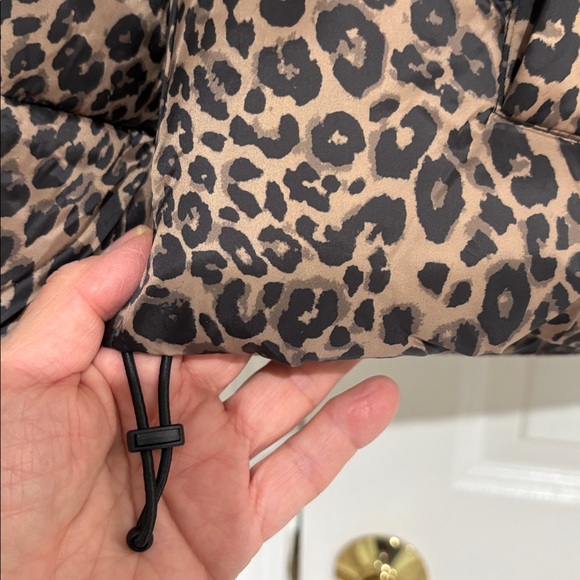 Sanctuary French Kitty Animal Print “Puffer-Up Jacket”’ with Hood - Picture 7 of 14